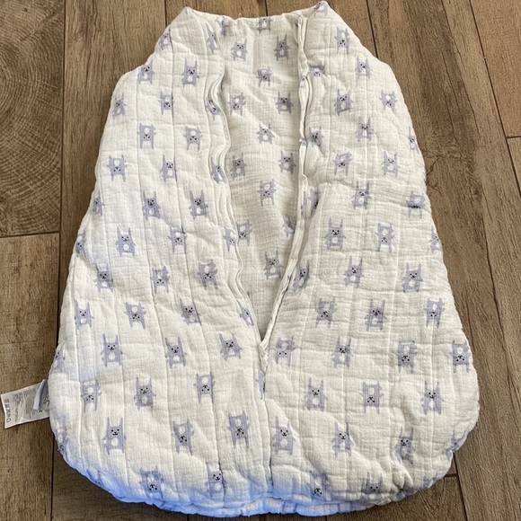 Aden and Anais winter baby sleep sack 2.5 tog blue bunnies - Picture 4 of 8